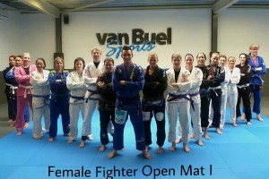First Female Fighter Open Mat